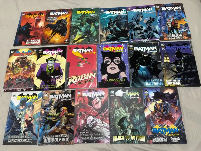 Batman Especial 1 a 13 + Noites em Gotham - 17 edições