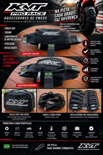 Vendo Aquecedor de pneus KWT Pró Race