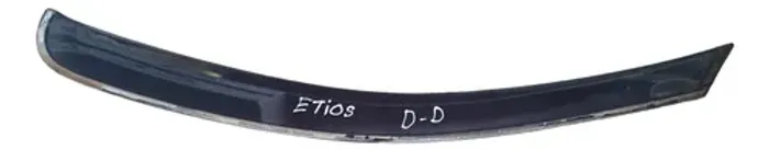 Calha Plástico Porta Dianteira Direita Toyota Etios 12 A 14 Azul Neon