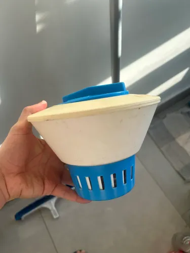 Clorador Flutuante Margarida Para Pastilhas De Cloro Piscina