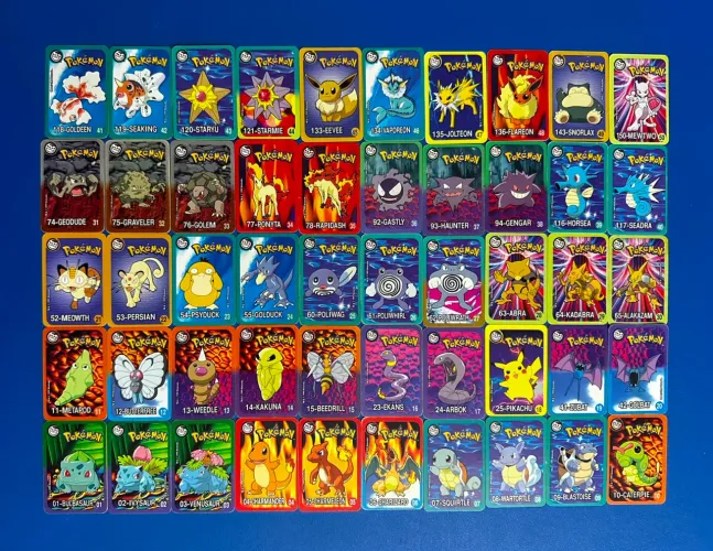 Super Cartas Pokémon Elma Chips Excelente