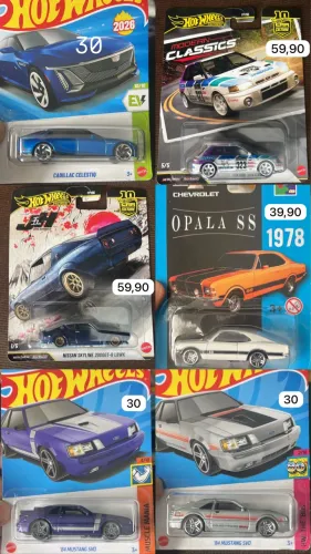 Carrinhos da Hot Wheels a partir de R$ 25