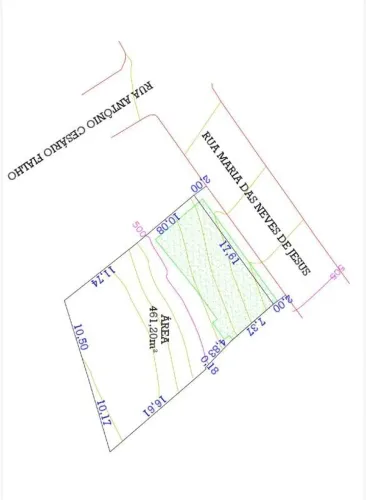 Lote à venda no bairro Fátima, em Viçosa/MG