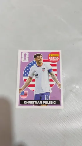 Card de figurinha da copa do mundo de 2026, Christian pulisic