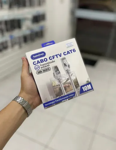 cabo de rede cat6 - 10 metros (fazemos entregas)