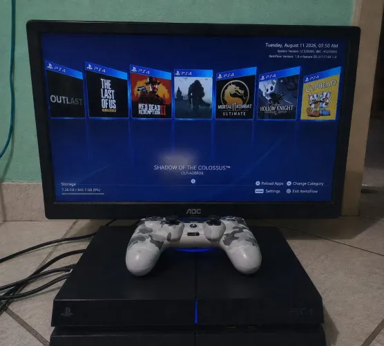 Ps4 FAT desbloqueado