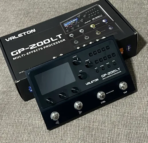 Pedaleira Multi Efeitos Valeton GP200 LT GP 200