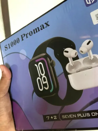 Smartwatch S1000 Pro Max + Fone Bluetooth | Novo Completo