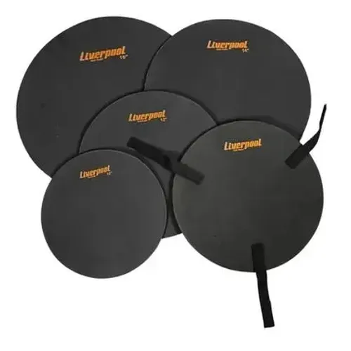 ABAFADOR DE BATERIA LIVERPOOL P/TAMBORES (KIT) 10" 12" 14" 16" ABF TB