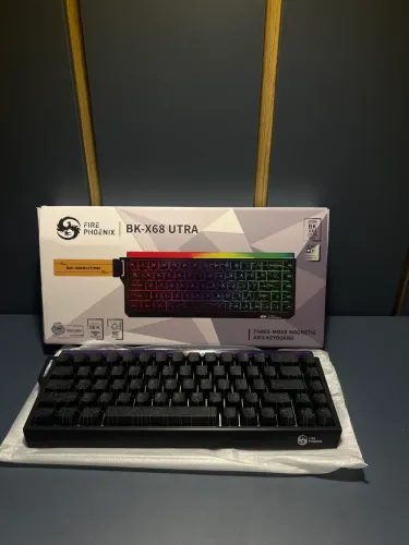 Teclado Gamer Fire Phoenix BK-X68 UTRA - magnético RGB