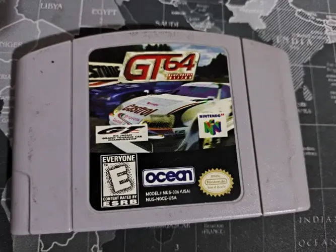 CARTHUCHO GT 64: Championship Edition original para Nintendo 64