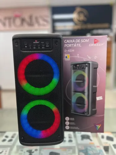 CAIXA DE SOM BLUETOOTH GRASEP