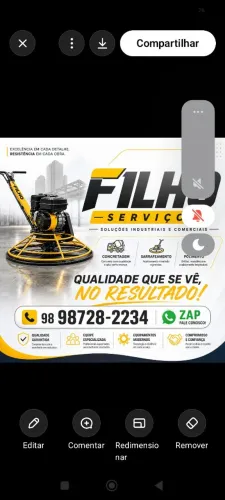 ? FILHO SERVIÇOS ? QUALIDADE, CONFIANÇA E PROFISSIONALISMO! ?