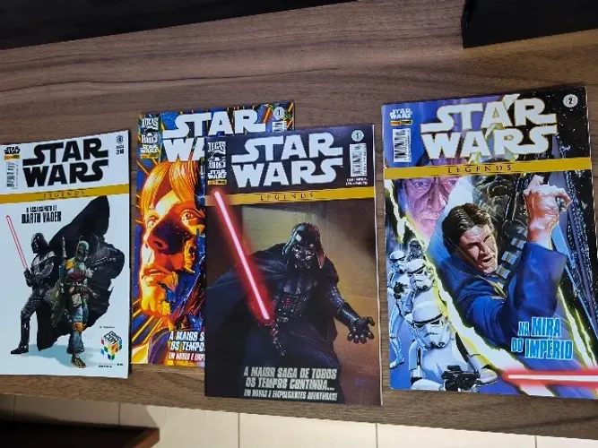 Star Wars Legends Lote HQ do 0 ao 11 + 4 de brinde total 15 HQs