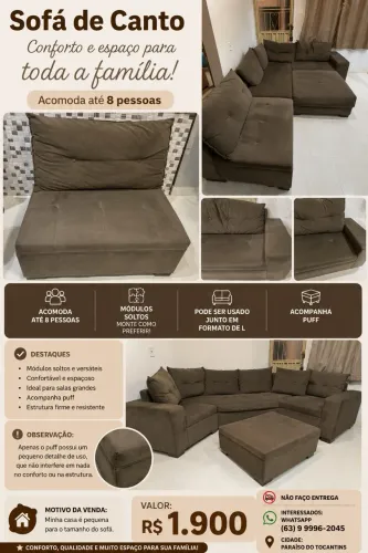 Sofá de canto