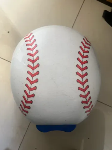 Mala infantil em forma de bola de baseball 