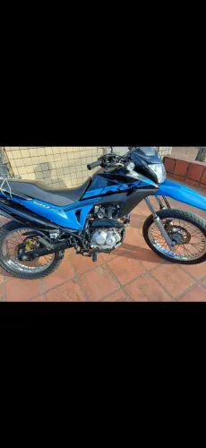 Vendo troco motocicleta Honda bros ano 2018