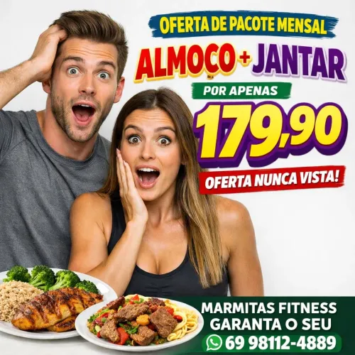 Marmitas Fitness congeladas