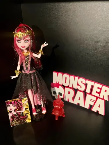 Boneca Monster High Draculaura 13 Wishes (13 Desejos) - Completa com Acessórios