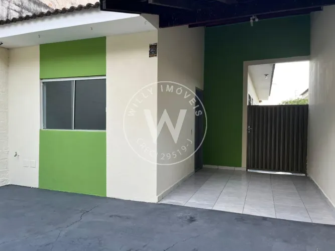 Casa para Locação em Presidente Prudente, Jardim Vale do Sol, 2 dormitórios, 1 banheiro, 1