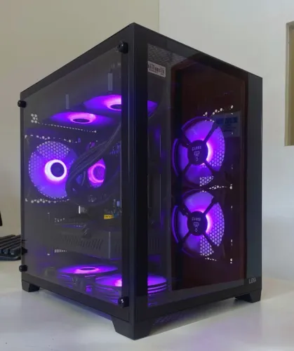 Pc Gamer Ryzen 5 5500 32GB ram nvme 1TB RX 580 8gb- Loja física