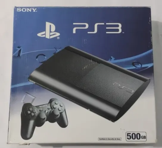 Caixa réplica PS3 Super Slim