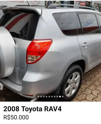Toyota RAV4 2.4 4X4 16V 170cv Aut. 2008