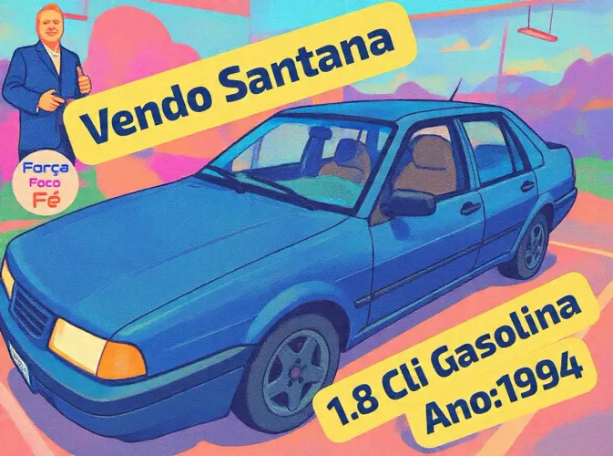 Volkswagen Santana CLI /CL /C 1.8/2.0 /SU 2.0 2p/4p (álcool) 1994