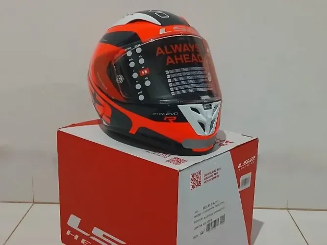 LS2 FF323 Arrow C Evo STING CARBONO TAM. 58 - FIBRA DE CARBONO - ZERO USO