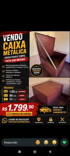 Caixa para carro