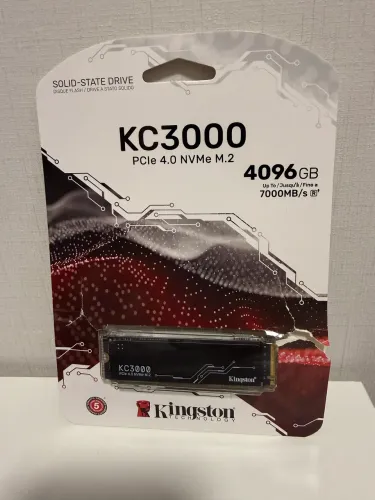 SSD M.2 Kingston KC3000 4TB Nvme