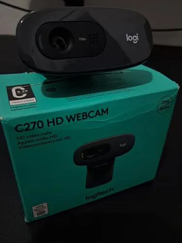 Webcam Logitech C270 - Nova