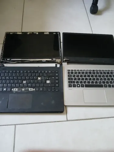 Lote 2 Sucatas Notebook Acer (Com Tela e Teclado)