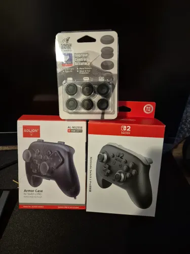 Switch Pro Controller 2 NOVO + Extras
