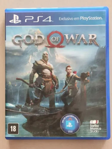 Jogo PS4 God Of War (2018) PS4 - Mídia Fisica