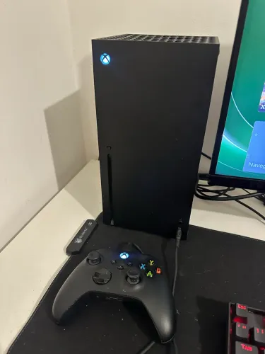 Xbox series x na caixa!!!