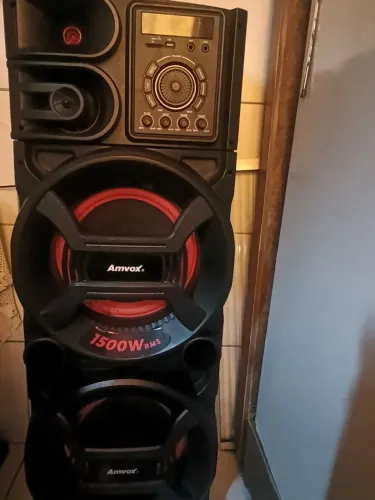 Torre de som amvox 1500 rms