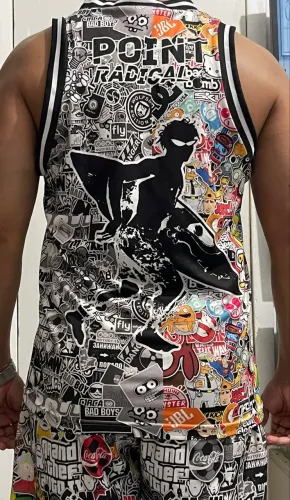 Camiseta e bermuda 