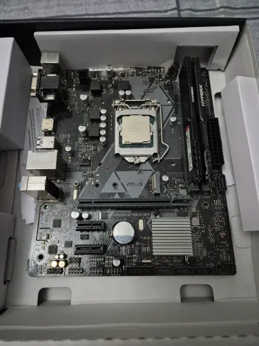 Kit Upgrade i5-9400F + ASUS H310M + 16GB HyperX + Water Cooler + Fonte 500W