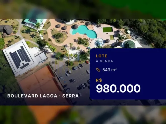 Seu Novo Lar: Lote Pronto para Construir no Boulevard Lagoa, Serra