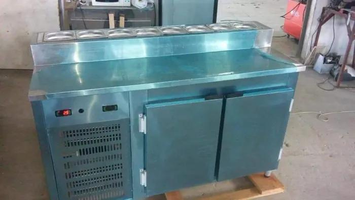 Balcões refrigerados inox