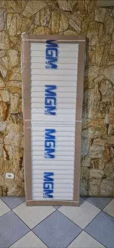 Porta de aluminio nova 2.10×70