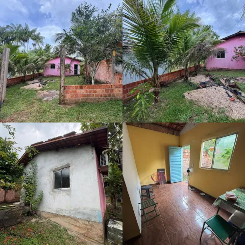 Vendo Casa/Sítio Km 31 AM-070 Lago do Limão - Com Edícula e Árvores Frutíferas 