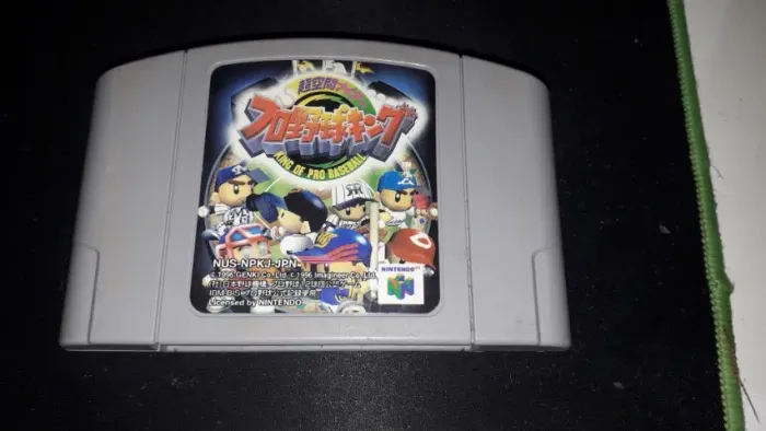 King of Pro Baseball Original Japonês Nintendo 64