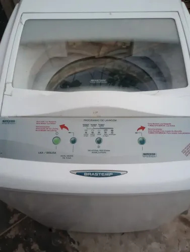 Vendo máquina de lavar Brastemp 10 kg com garantia de seis meses
