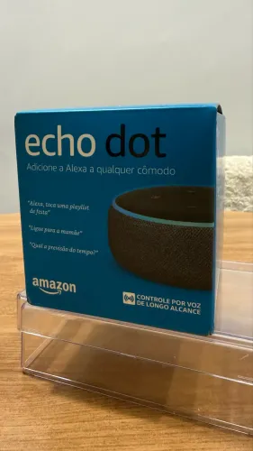 Echo Dot 3ª Geração (Alexa) - Lacrada / Nunca Aberta