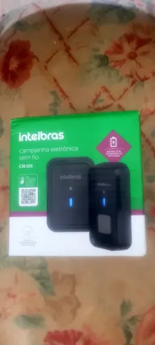 CAMPAINHA INTELBRAS NOVA COMPLETA SEM FIO CIB-101 NA CAIXA LACRADO 
