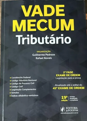 Vade Mecum Tributário 2026, 45º Exame Ordem, 19ª Edição Juspodivm, 2ª Fase OAB