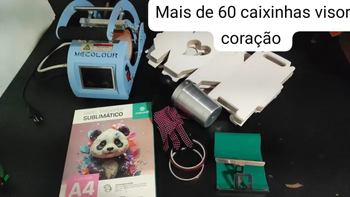 Kit sublimação de caneca completo