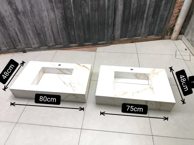 Pias de porcelanato, você merece o melhor.